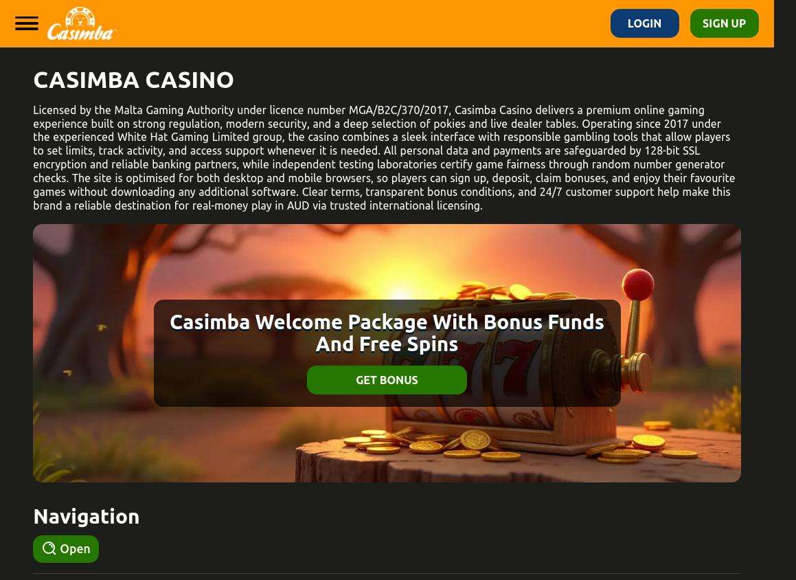 Casimba Casino Legality And Safety In Australia: Licensing, Fair Play, And Player Protection