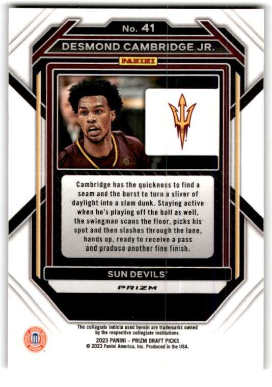 2023 Panini Prizm Draft Picks Basketball Inserts & Parallels - Pick Your Card - Bild 107 von 163
