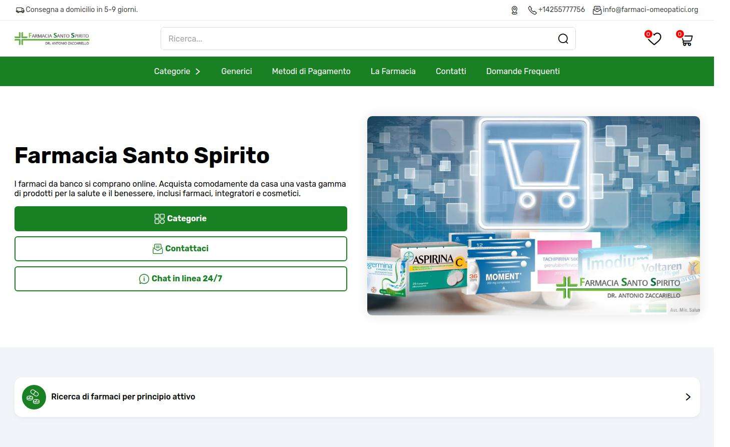 Revisione delle medicine più vendute su Farmacia Santo Spirito