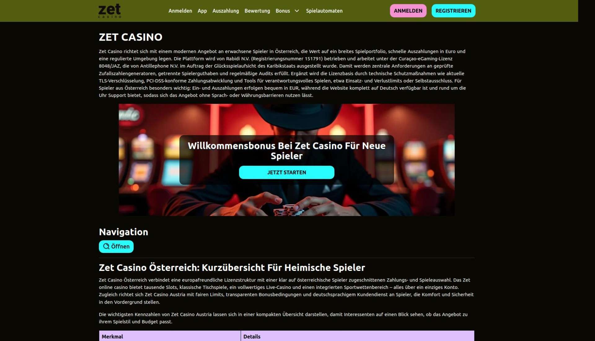 Zet Casino Austria Free Spins Offers: Best Slots, Limits, And Wagering Rules