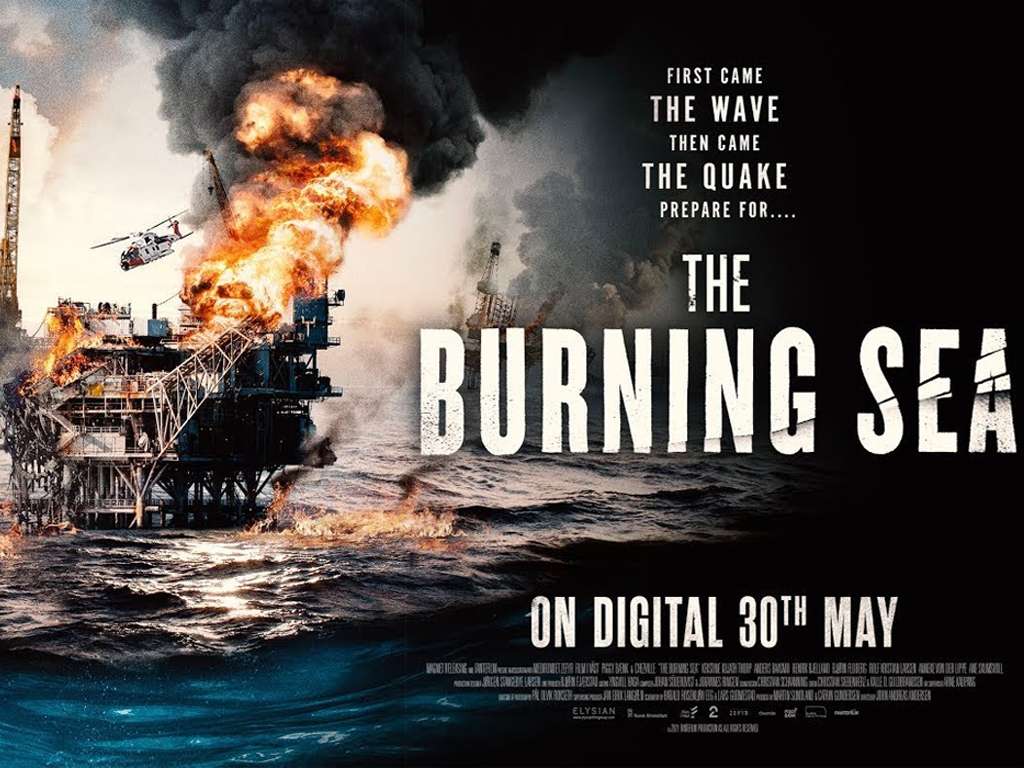 Η Φλεγόμενη Θάλασσα (Nordsjøen / The Burning Sea) Quad Poster
