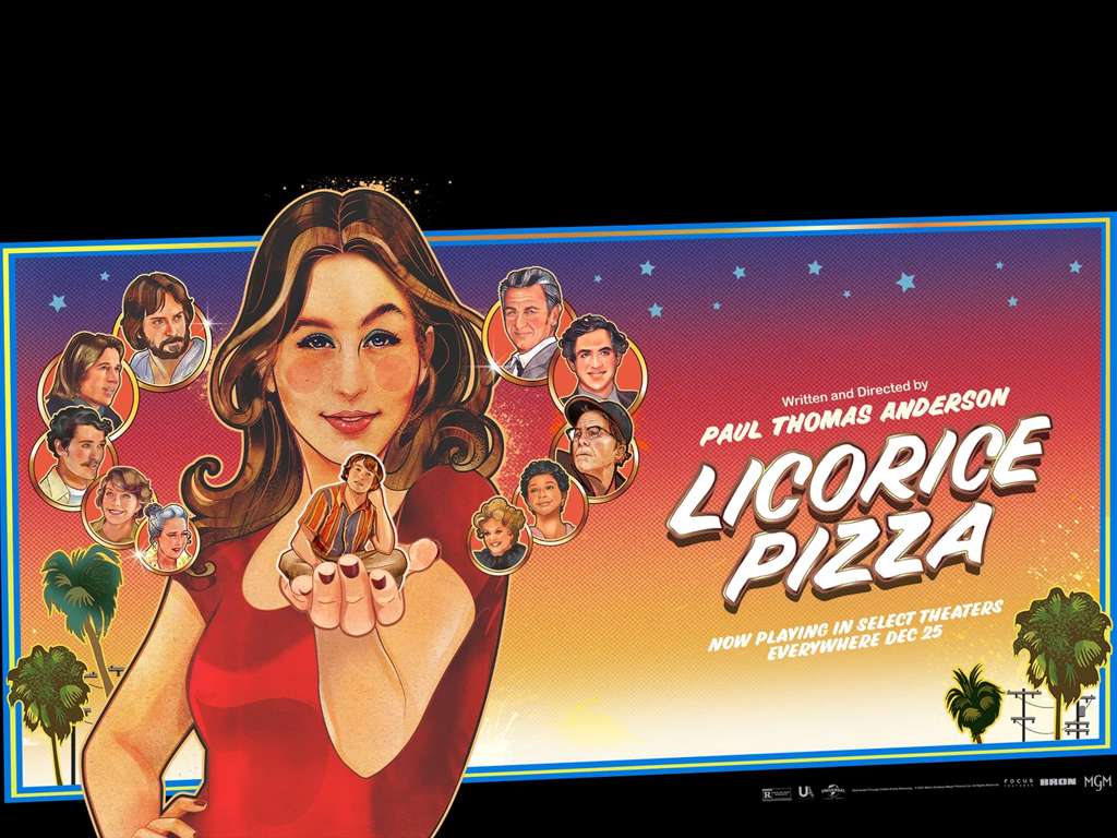 Πίτσα Γλυκόριζα (Licorice Pizza) Quad Poster