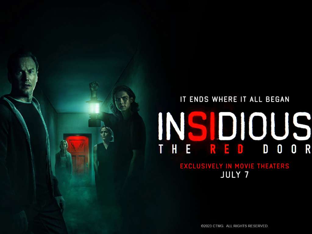 Παγιδευμένη Ψυχή: Η Πορφυρή Πόρτα (Insidious: The Red Door) Quad Poster