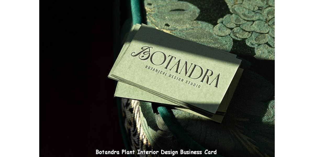 Botandra Plant Interior Design Business Card
