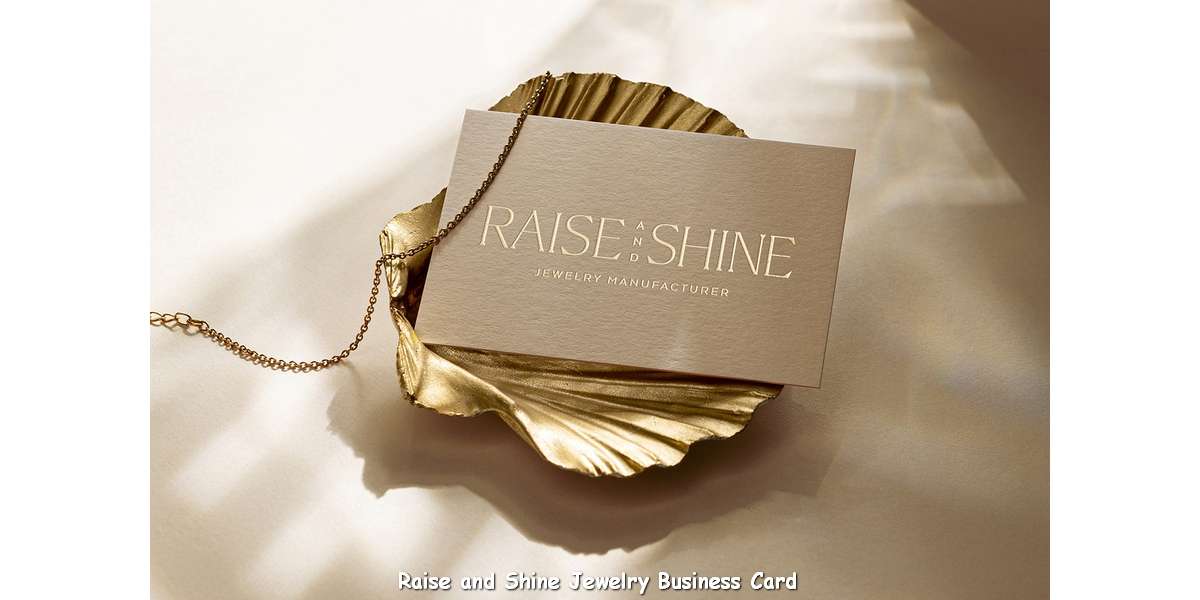 Raise and Shine Jewelry Business Card