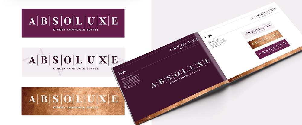 Absoluxe Brand book and Logo