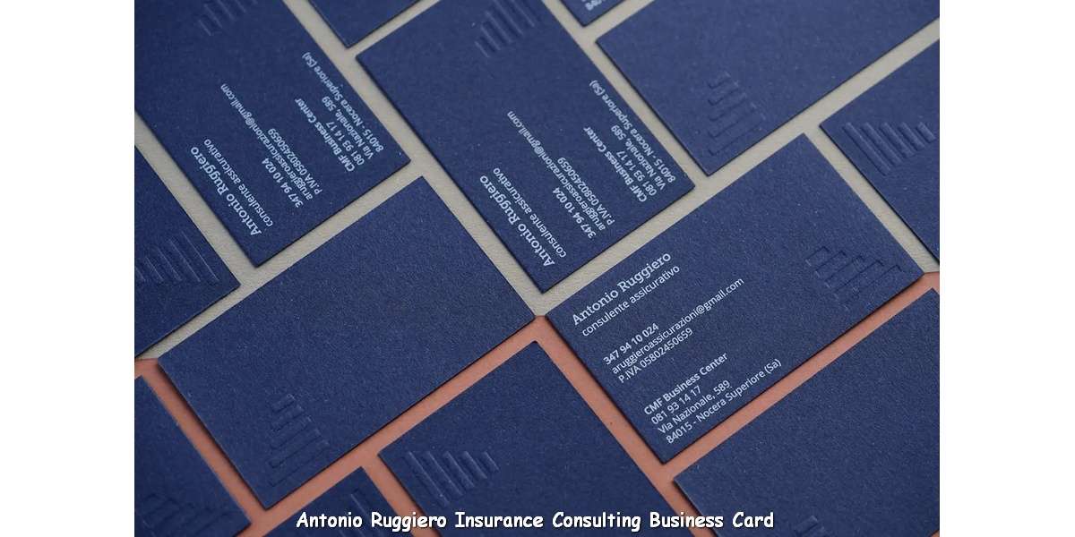 Antonio Ruggiero Insurance Consulting Business Card