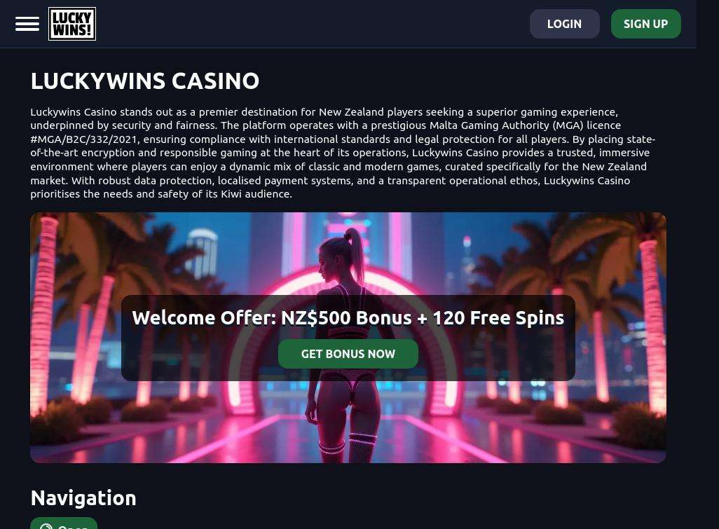Luckywins Casino No Deposit Bonus Availability For New Zealand Players  