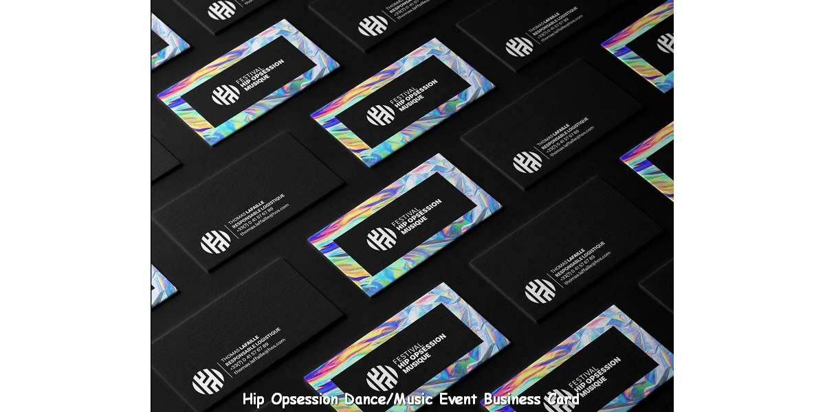 Hip Opsession Dance/Music Event Business Card