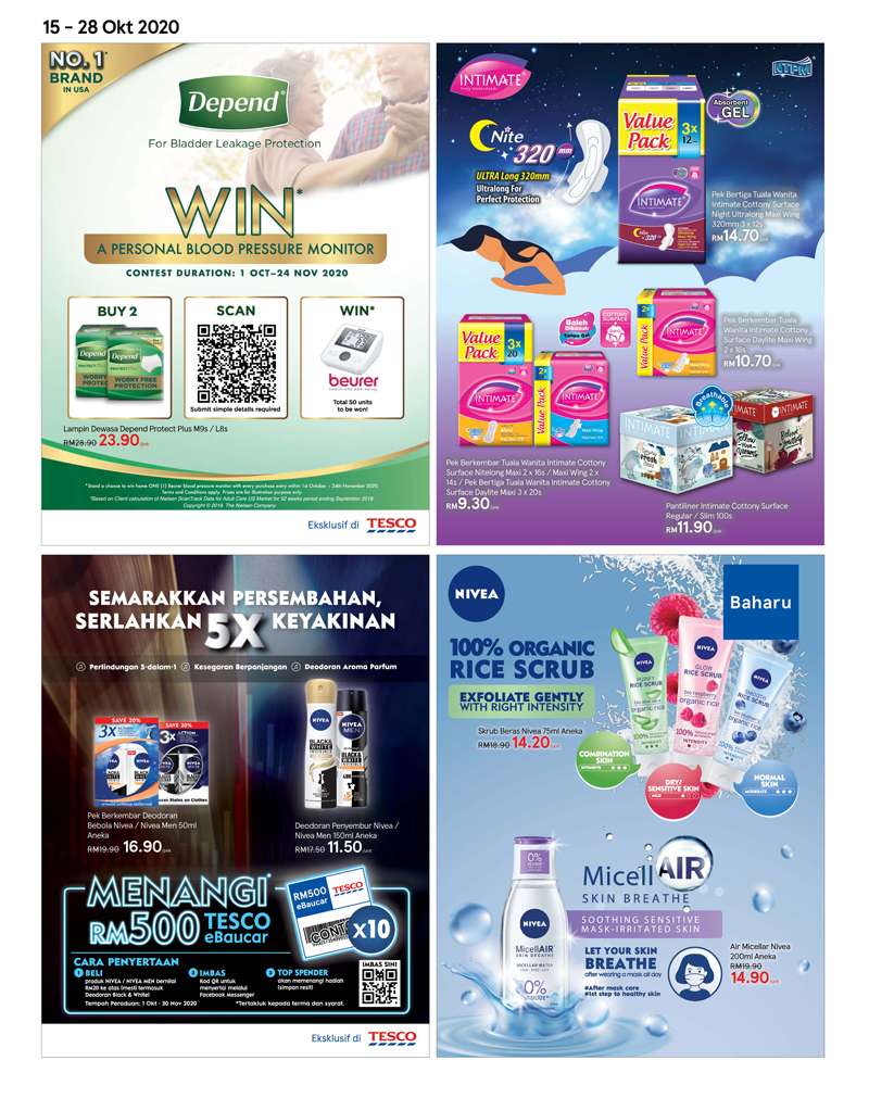 Tesco Malaysia Weekly Catalogue (15 October - 28 October 2020)
