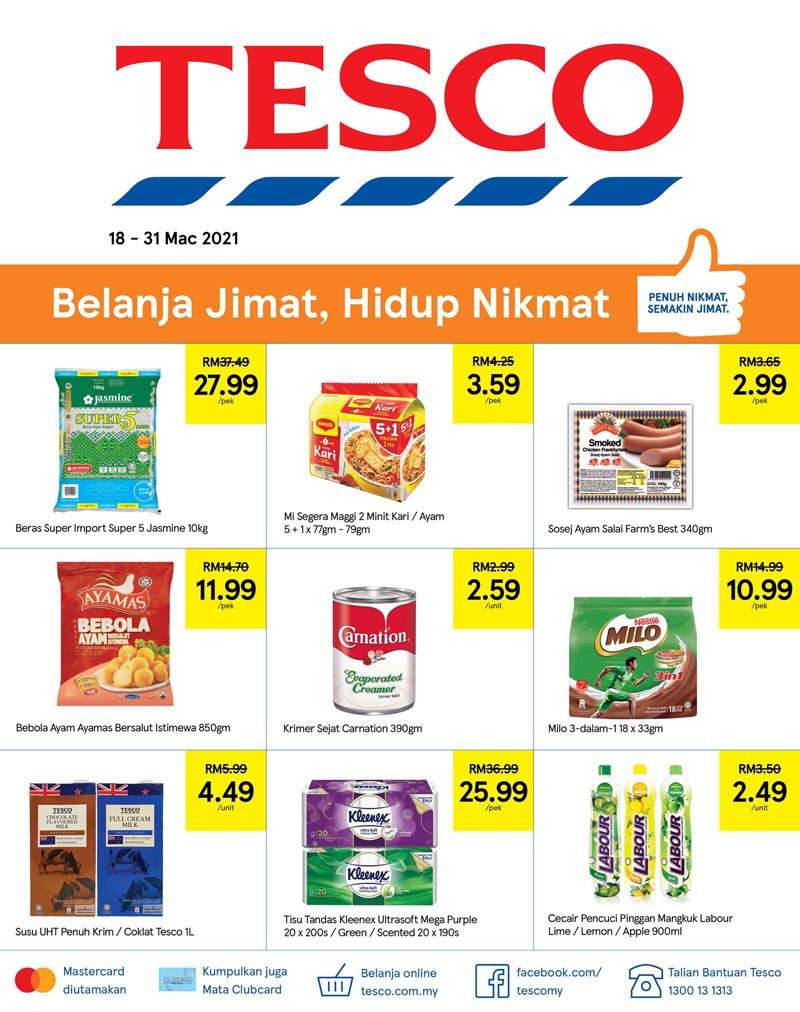 Tesco Malaysia Weekly Catalogue (18 March 2021- 31 March 2021)