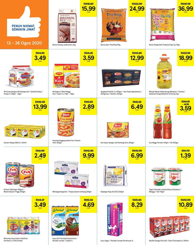 Tesco Malaysia Weekly Catalogue (13 August - 26 August 2020)