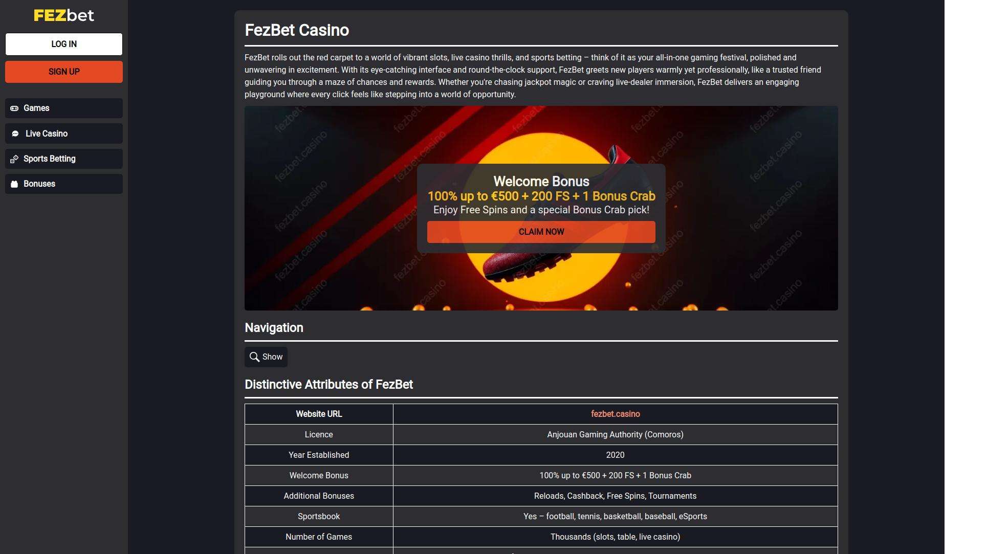 Mobile Casino Experience at FezBet: Gaming on the Go for UK Players