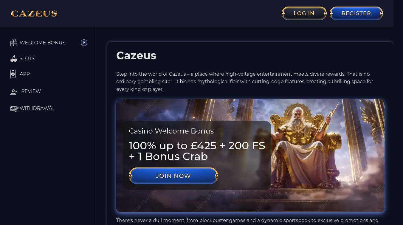Analyzing the Payment Methods at Cazeus Casino