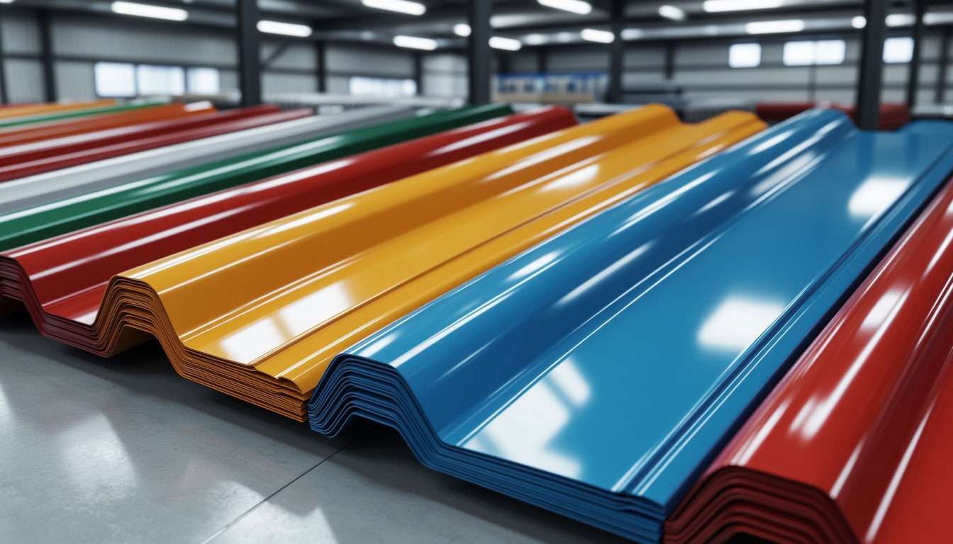 Стальные листы с полимерным покрытием