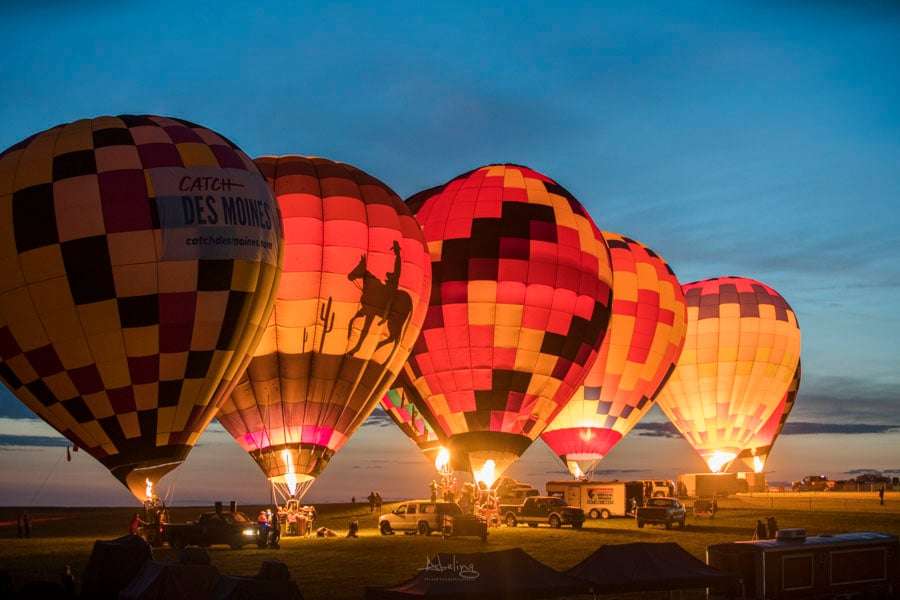 Balloon Glow Cedar Rapids 2022
