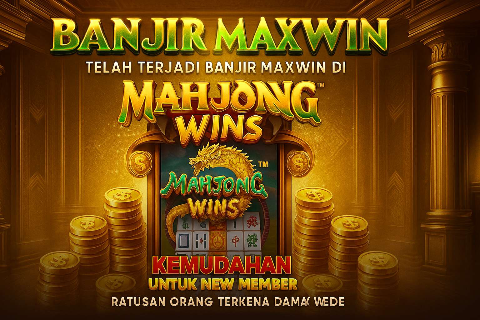 Telah Terjadi Banjir Maxwin Di Manut88, Ratusan orang berhasil wede