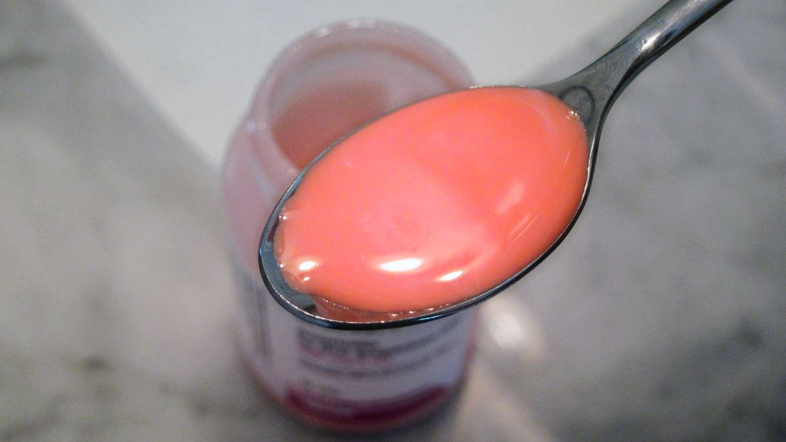 Bubble Gum Flavored Medicine