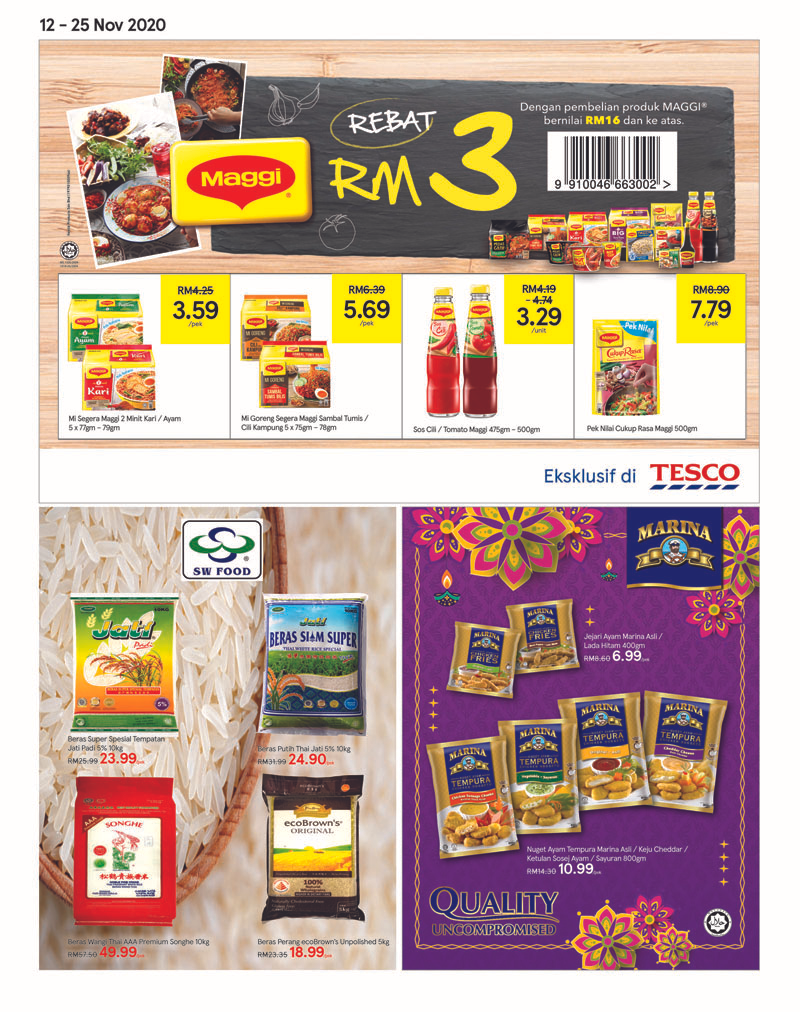 Tesco Malaysia Weekly Catalogue (12 November - 25 November 2020)