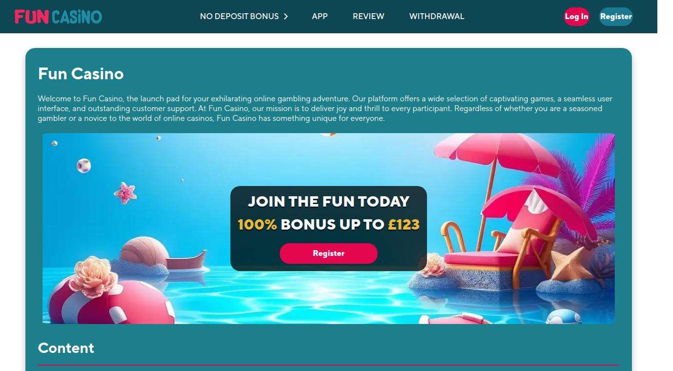 Exploring the range of payment methods available at Fun Casino