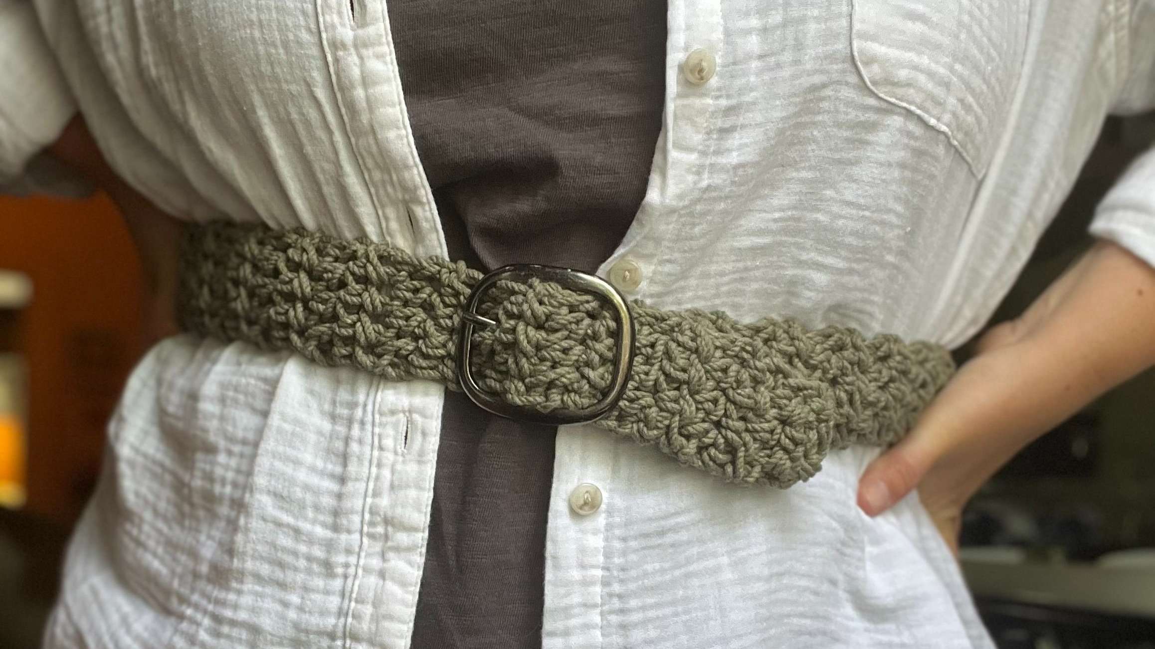 How To Crochet A Belt