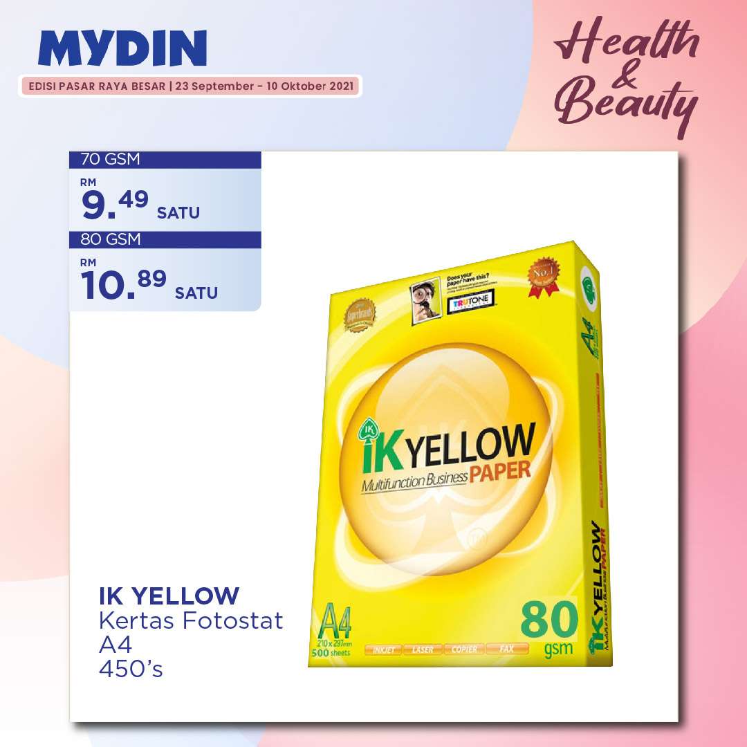 Mydin Catalogue(23 September - 10 October 2021)