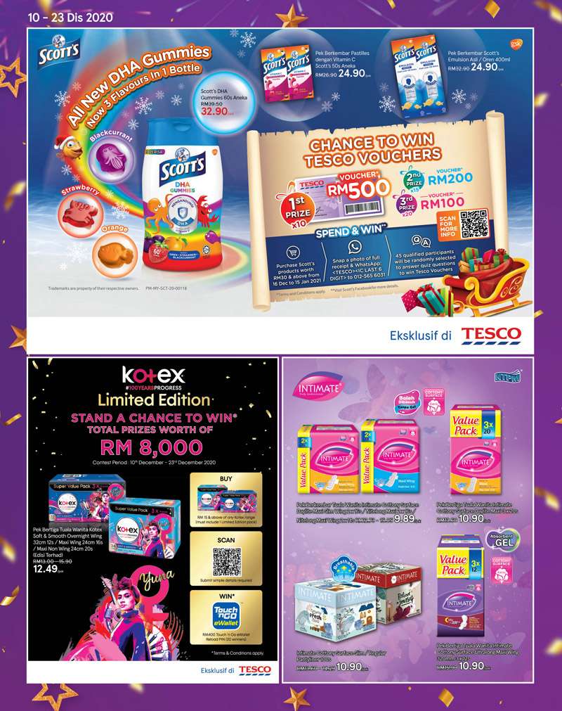 Tesco Malaysia Weekly Catalogue (10 December - 23 December 2020)