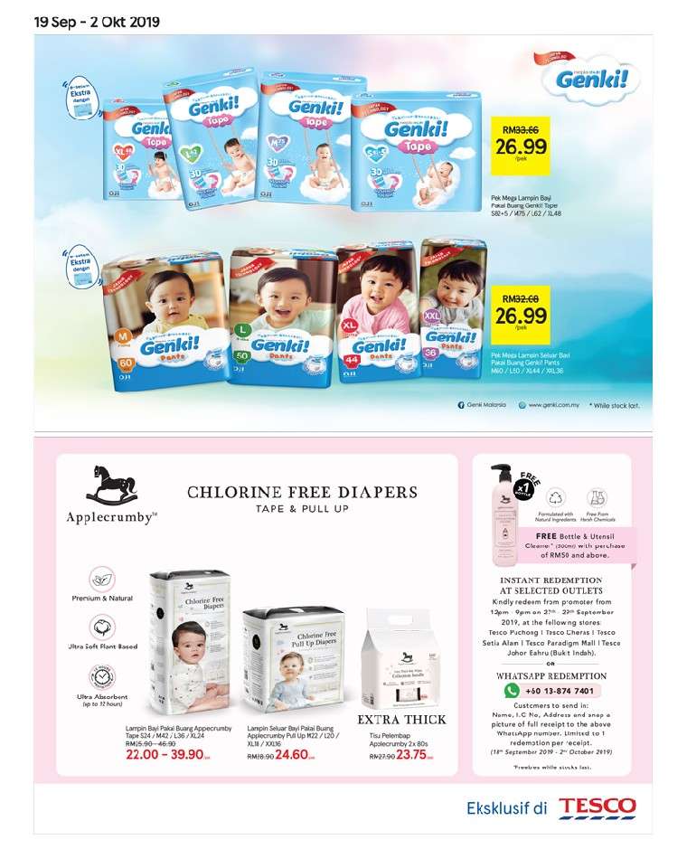 Tesco Malaysia Weekly Catalogue (19 September 2019 - 25 September 2019)