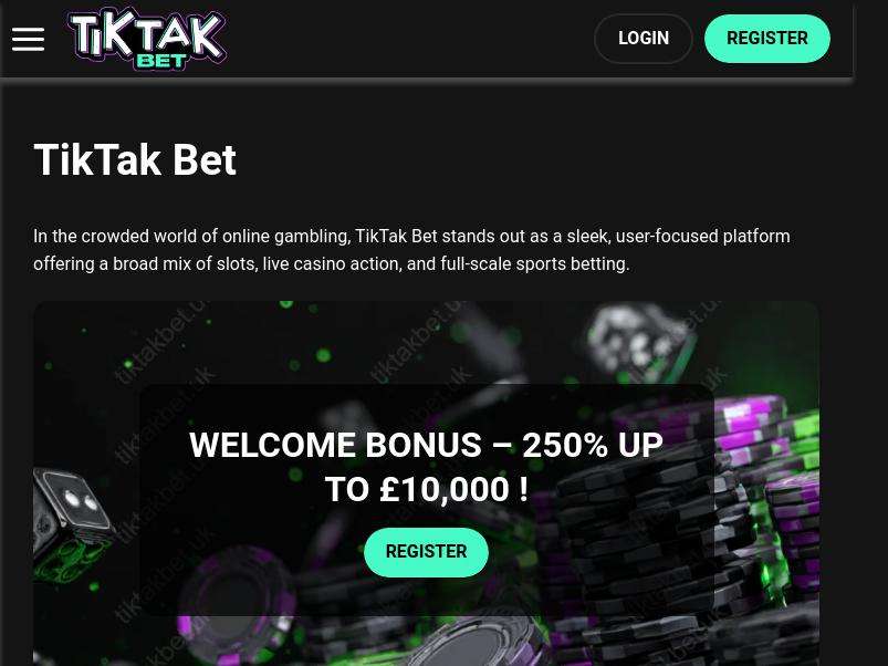 Overview of TikTak Bet's Welcome Bonuses and Promotions