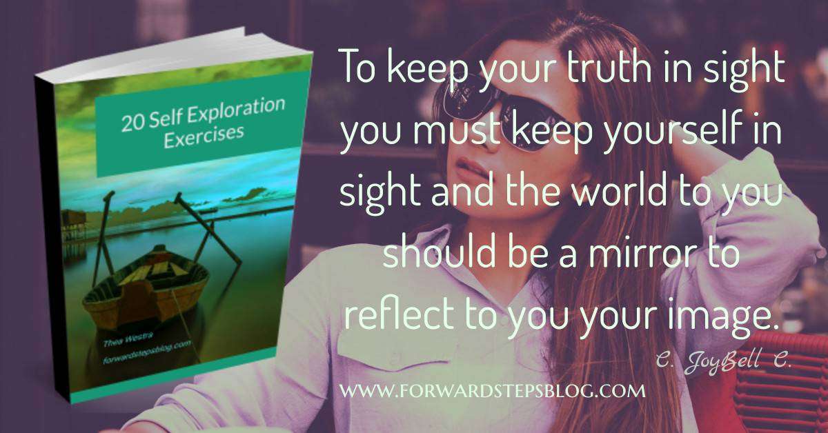 20 Self Reflection Exercises free ebook <!--- NOTE: original size 1200px X 628px. Change height & width to scale using https://selfimprovementgift.com/forwardsteps/image-resize/ --></noscript>
