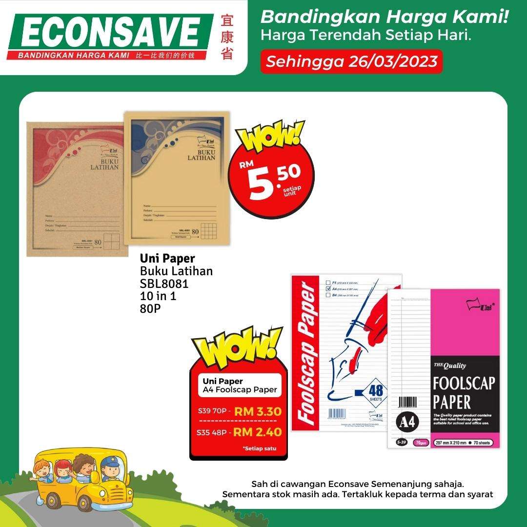 EconSave Catalogue (Now - 26 March 2023)