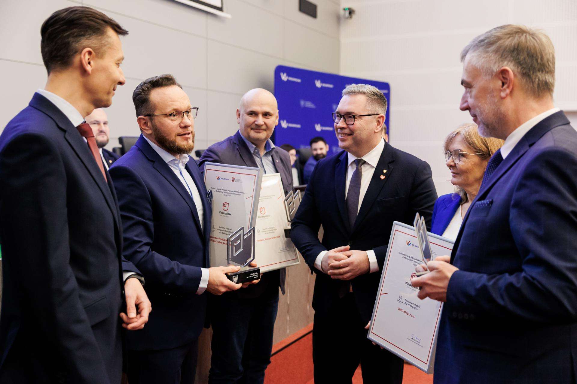 Nagroda „i-Wielkopolska – Innowacyjni dla Wielkopolski” po raz 3 dla WObit!