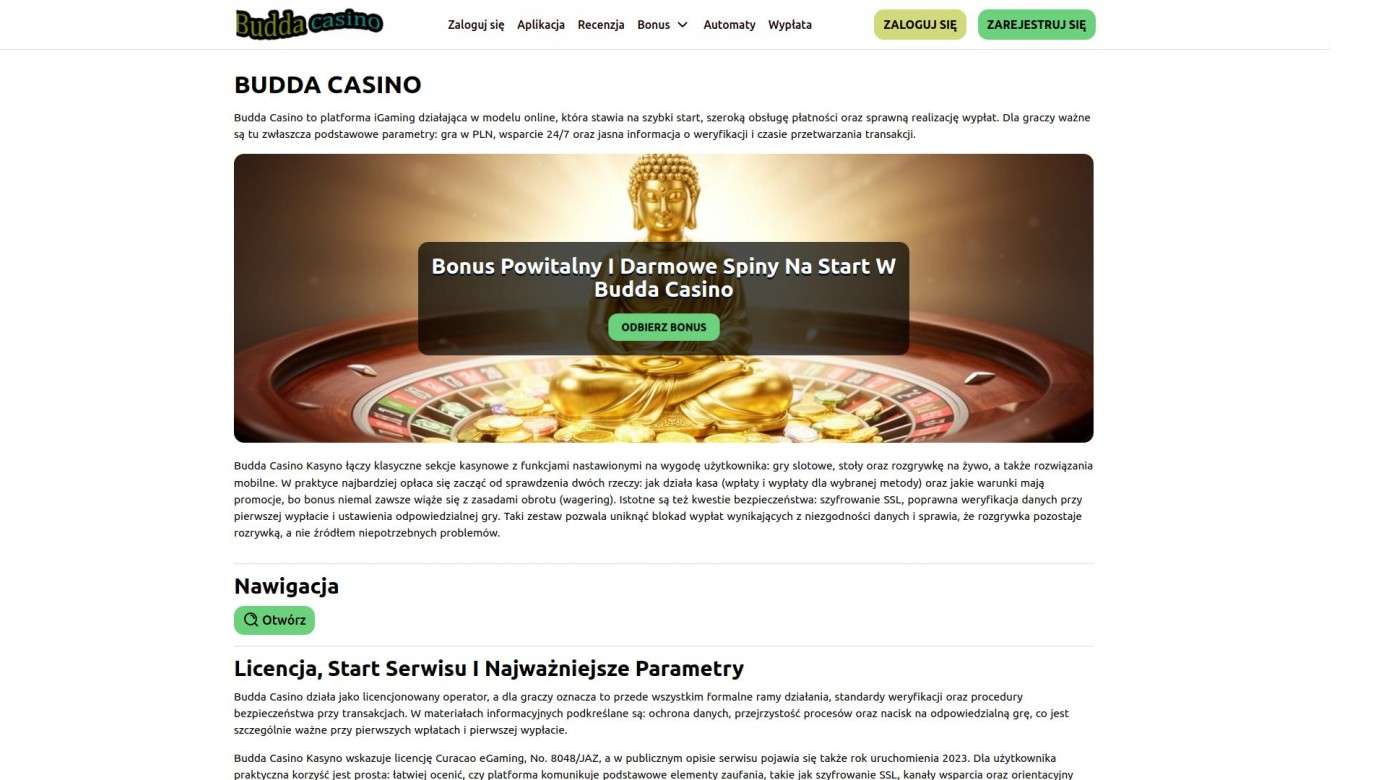 Budda Casino W Polsce: Zalety I Wady Dla Graczy Online