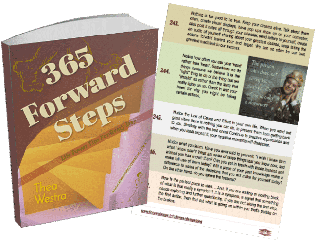 PAID PRODUCT 365 Forward Steps Life Power Tips eBook <! --- NOTE: original size 652px X 500px. Change height & width to scale using https://selfimprovementgift.com/forwardsteps/image-resize/ -- >