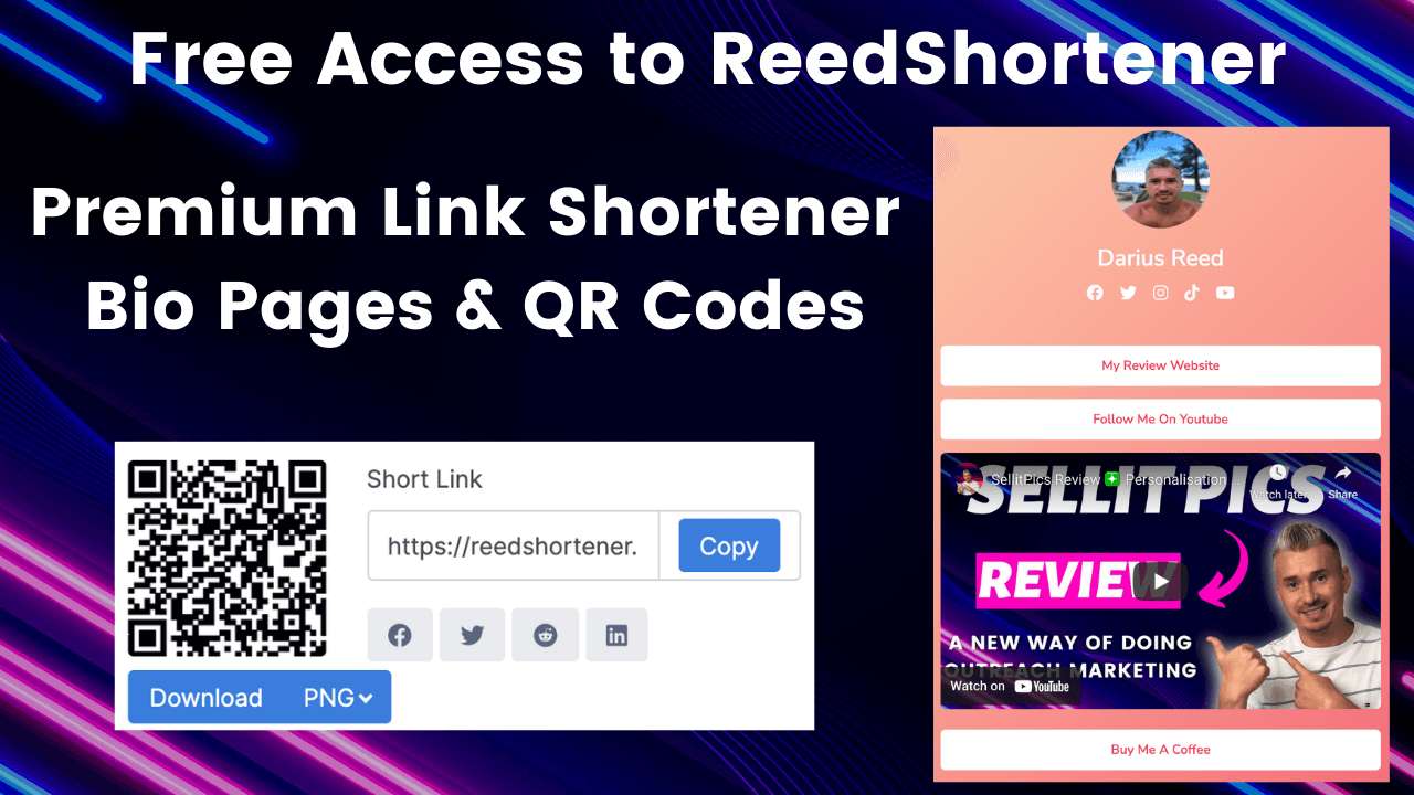 Free Account With ReedShortener