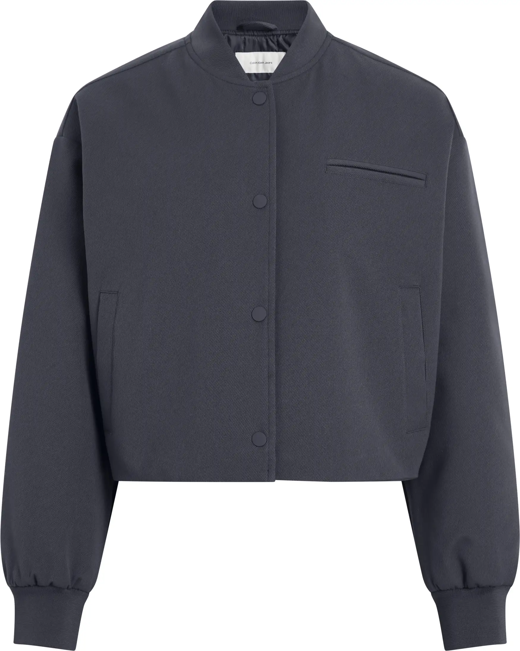 Calvin Klein SHORT BOMBER JACKET, CGE Gri Kadın Ceket