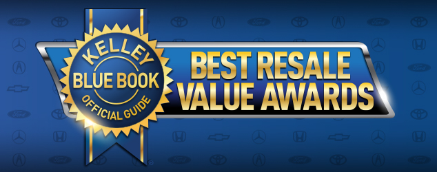 2019 Kelley Blue Book Best Resale Value Awards
