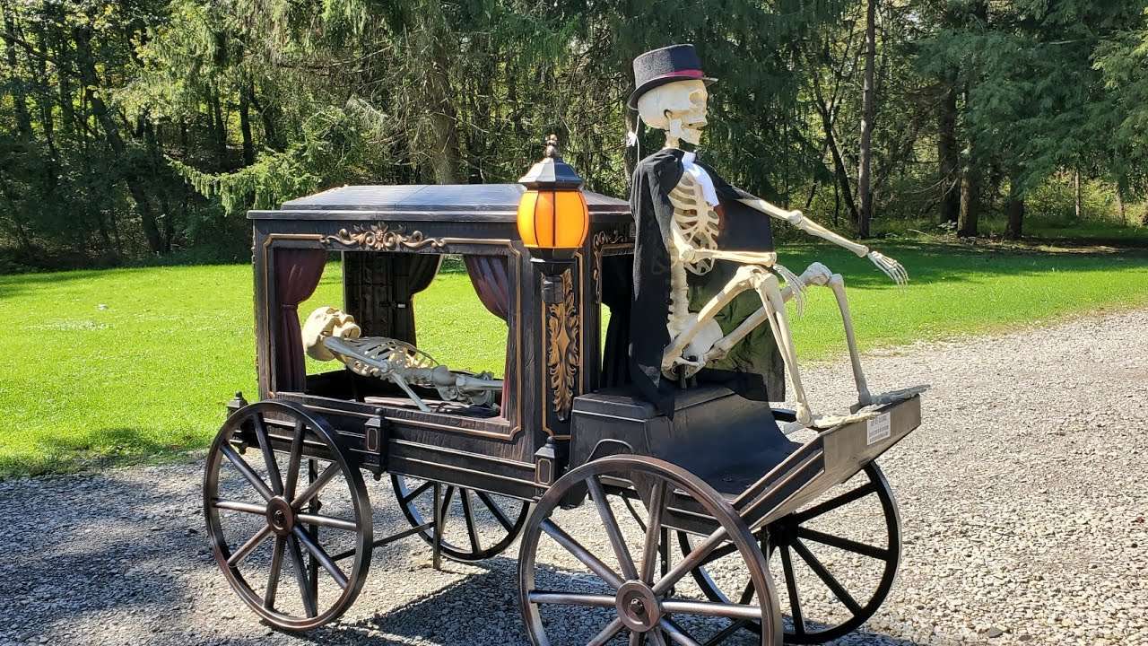 Home Accents Haunted Hearse