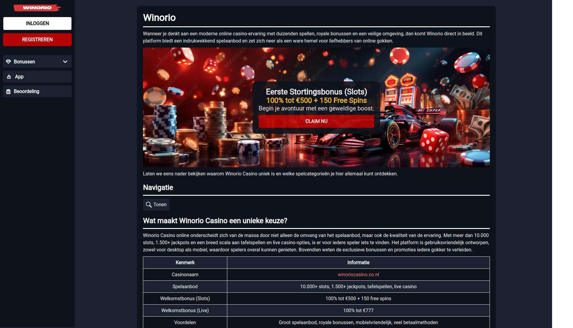 Hoe Winorio Nederland Omgaat Met Spelersdata: Privacybeleid En Gegevensbescherming