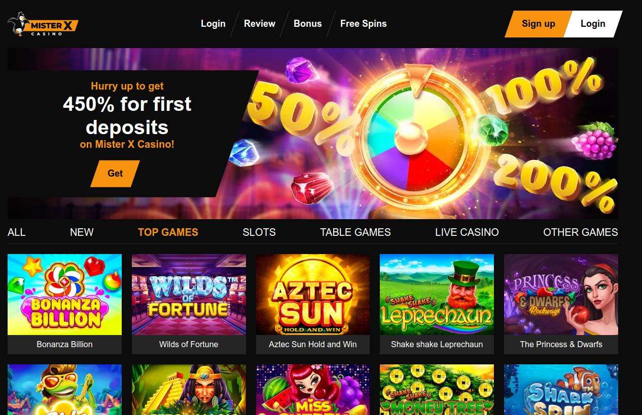Exclusive Bonuses and Promotions for UK Players at Mister X Casino
