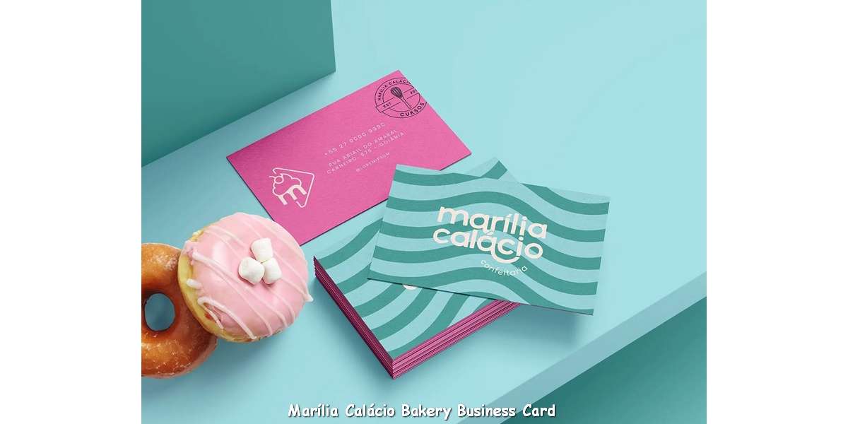Marília Calácio Bakery Business Card