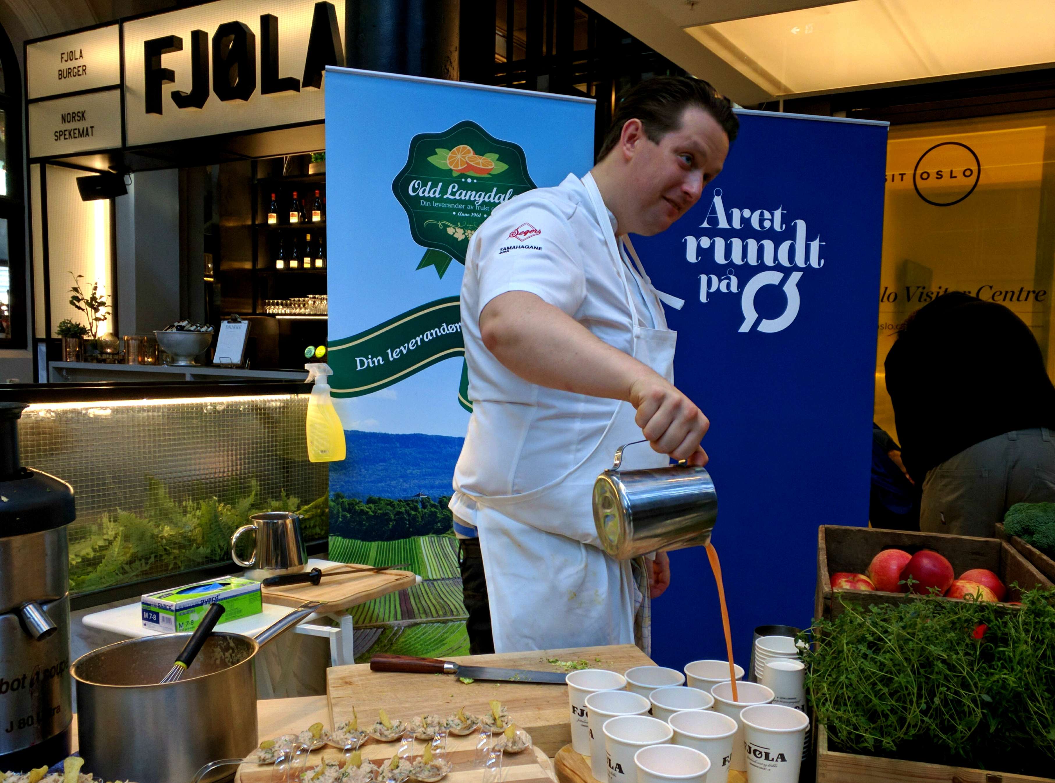 Fjøla Restaurant serves up samples of Norwegian classics