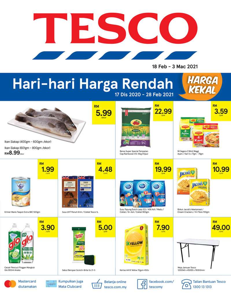 Tesco Malaysia Weekly Catalogue (18 February 2021- 3 March 2021)