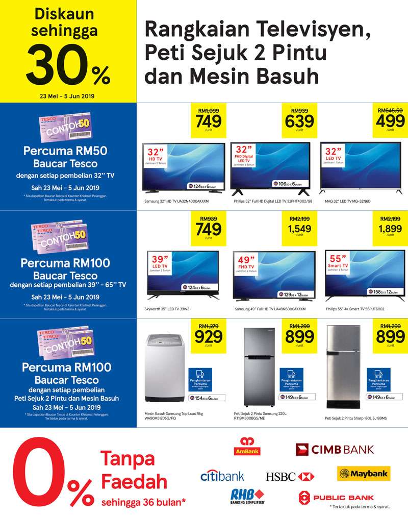 Tesco Malaysia Weekly Catalogue (23 May 2019 - 29 May 2019)