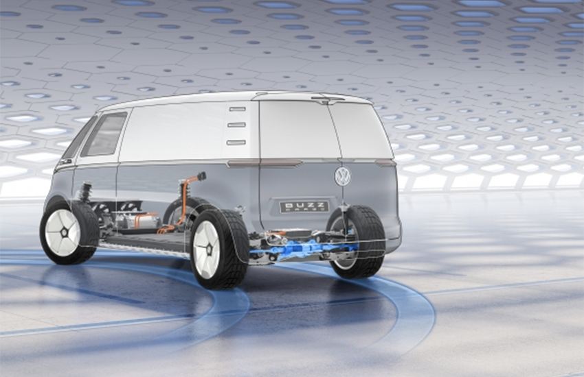 2022 Volkswagen I.D. Buzz Microbus Concept Image
