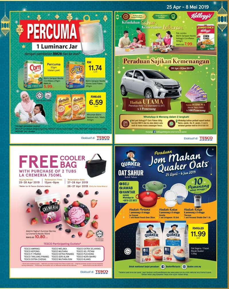 Tesco Malaysia Weekly Catalogue (25 April 2019 - 1 May 2019)