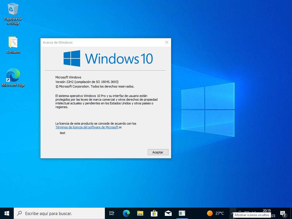 ISO Windows 10 22H2