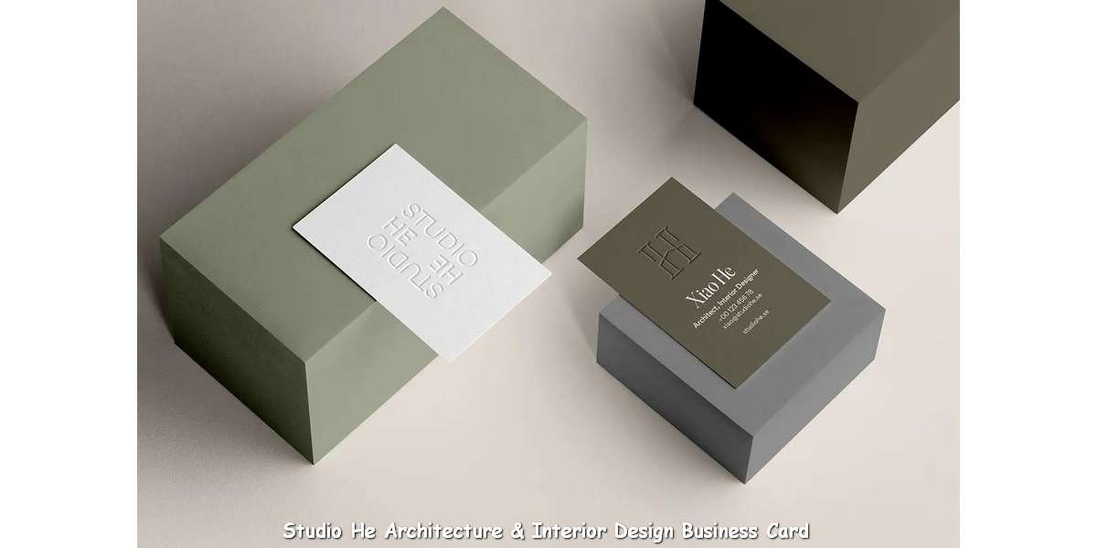 Studio He Architecture & Interior Design Business Card
