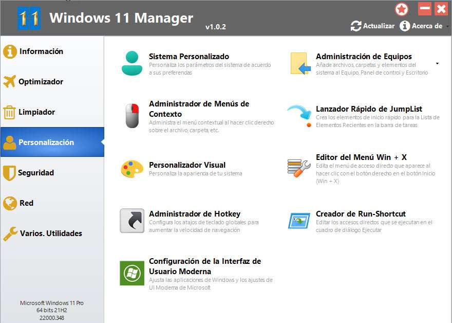 yamicsoft windows 10 manager