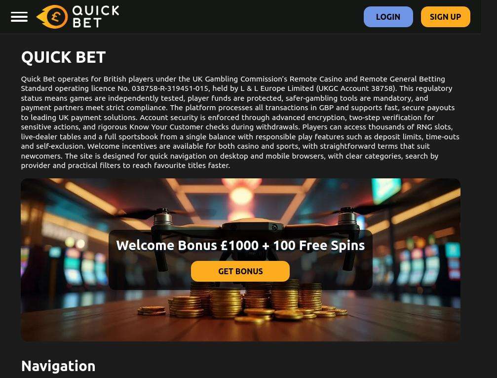 Quickbet Casino's mobile platform: gaming on the go for UK players